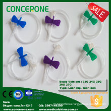 Butterfly Scalp Vein Set 18g-27g for Infusion Sets